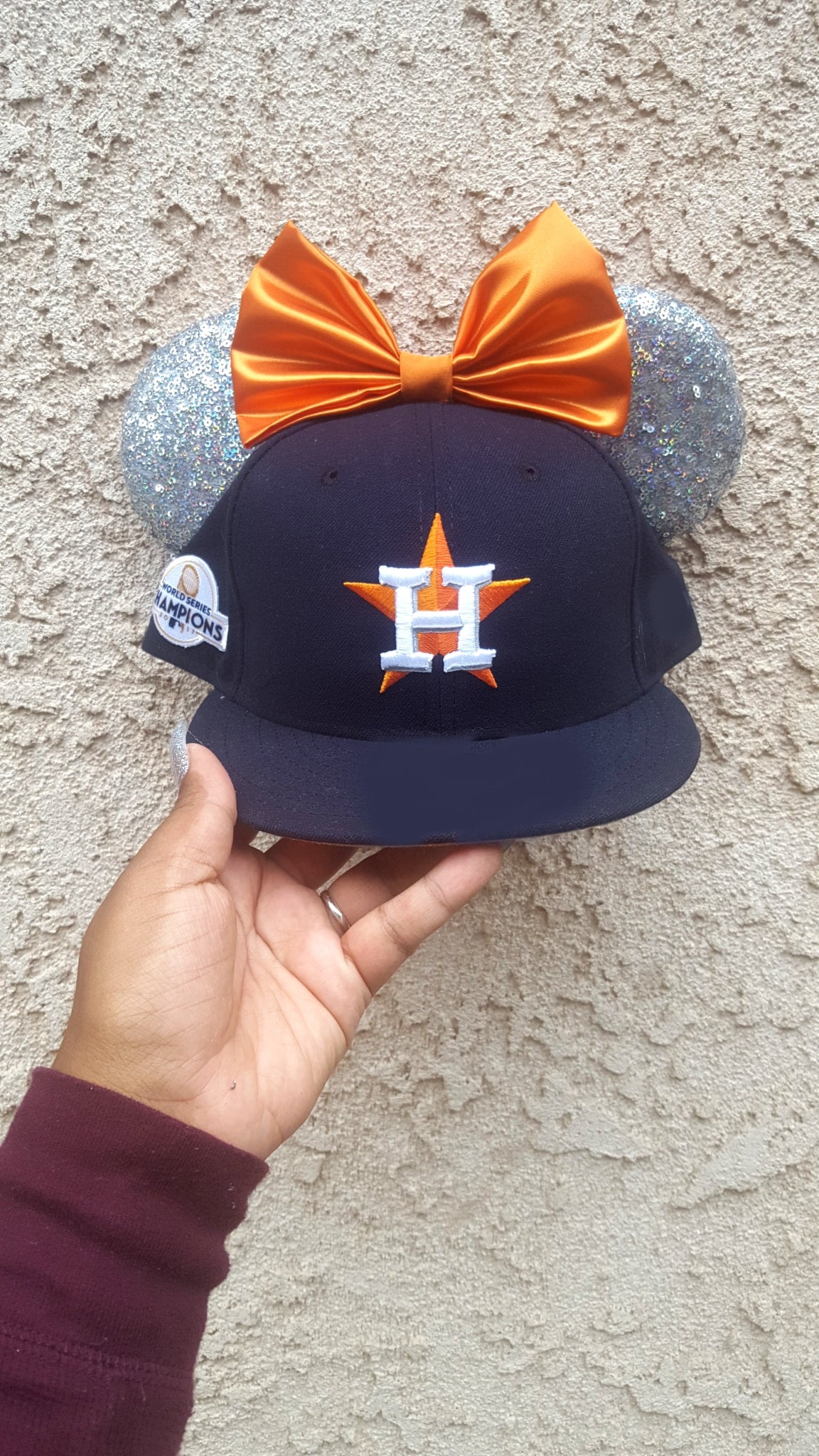 Mouse Ear Team Hat- Houston Astros